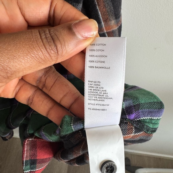 Teddy Fresh Multicolor Plaid Garment - Picture 6 of 10